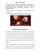 Análisis de celuloides cinematográfico en caso de Criminalistica