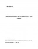 Decadencia del imperio ruso