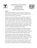 Reporte “El señor de las moscas”