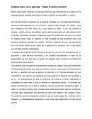 Análisis ético de la película: “Hasta el último hombre”