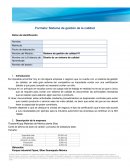 Evidencia de Aprendizaje: Diseño de un sistema de calidad