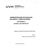 ADM sueldos, salarios y prestaciones