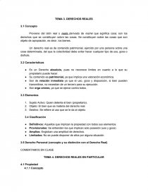 Constitucional. DERECHOS REALES. Página 1