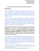 Derecho procesal Administrativo