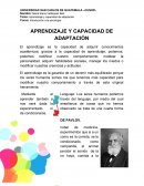Capacidad de aceptacion aprendizaje