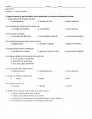 Unidad 7.1 Texto: Mi padre