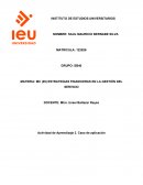 ESTRATEGIAS FINANCIERAS EN LA GESTIÓN DEL SERVICIO. Caso de aplicación