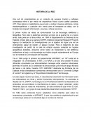 Historia de la Red e Internet