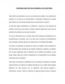 CONFIABILIDAD DE UNA EVIDENCIA DE AUDITORIA