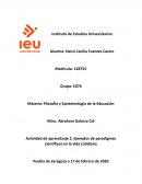 Actividad de aprendizaje 2. Ejemplos de paradigmas científicos en la vida cotidiana