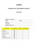 EXAMEN “OLIMPIADA DEL CONOCIMIENTO INFANTIL”
