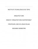 ENSAYO “ARQUITECTURA SUSTENTABLE”