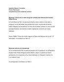 Arquitectura como sistema cultural Resumen “Chicos de la calle inauguran la fiesta más fastuosa del mundo”