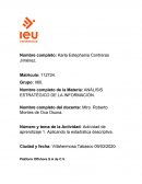 ANÁLISIS ESTRATÉGICO DE LA INFORMACIÓN