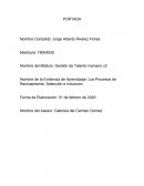 Los procesos de reclutamiento, seleccion e induccion. Grupo LALA S.A.B. de C.V