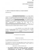 Modelo de demanda de divorcio incausado