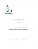 Actividad de Aprendizaje 1. Elaboración de estados financieros