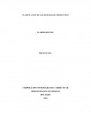 Mapa conceptual de los sistemas de producción