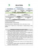 Informe de clase uceva