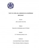 El papel del liderazgo en las empresas mexicanas