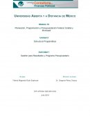 Módulo 10 Planeación, Programación y Presupuestación Federal, Estatal y Municipal