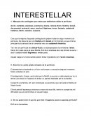 Questionario pelicula interestellar (catalán)