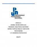 Analisis del porceso administrativo