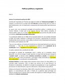 Políticas públicas y regulación Clase 2 Lectura “la constitución política de 1980”