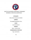 INFORME DE PRÁCTICAS GERIÁTRICAS