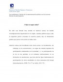 Los problemas y límites de la representación política con las nuevas formas de participación