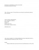 DEL CAOS AL ORDEN: EL CENTRO HISTÓRICO DE LIMA COMO REFLEJO DE LA TRANSFORMACIÓN URBANA DE LIMA, 1970-2010