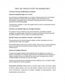 TEST DE TRADUCCIÓN “FB MARKETING”