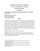 EL PROGRESO DE LAS MUJERES EN EL MERCADO LABORAL EN LA CIUDAD DE BOGOTÁ (2018)