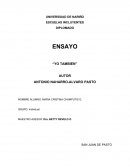 Ensayo de "yo tambien"
