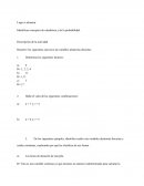 Actividad 1. Identificar las variables aleatorias