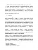 Delitos derivados del comercio internacional en México