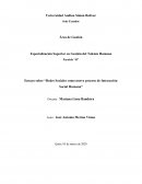 Ensayo sobre “Redes Sociales como nuevo proceso de Interacción Social Humana”