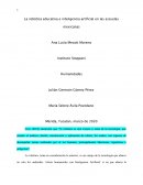 La robótica educativa e inteligencia artificial en las escuelas mexicanas