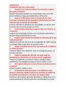 Cuestionario: La dialéctica del amo y del esclavo