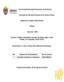 Cuadro comparativo teorías del juego según: Jean Piaget, Lev Vigotsky y Karl Gross