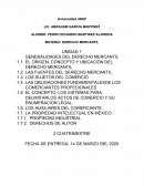 GENERALIDADES DEL DERECHO MERCANTIL