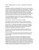 Administración de la Salud y Seguridad Ocupacional. El estudio del accidente