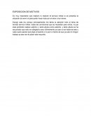 EXPOSICION DE MOTIVOS