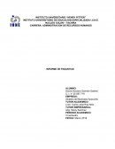 INFORME DE PASANTIAS Alcaldía Bolivariana del Municipio Ayacucho