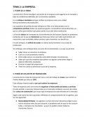 LA EMPRESA. TEORÍA DE LOS COSTES DE TRANSACCIÓN