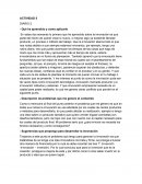 ACTIVIDAD 5 DIARIO 2 - Qué he aprendido y como aplicarlo