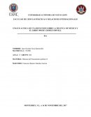 ENSAYO ACERCA DE UNA REFLEXION SOBRE LA POLITICA DE MEXICO Y EL LIBRO 1984 DE GEORGE ORWELL