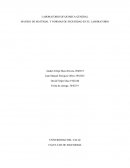 LABORATORIO DE QUIMICA GENERAL. MANEJO DE MATERIAL Y NORMAS DE SEGURIDAD EN EL LABORATORIO