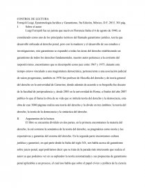 LIBRO LUIGI FERRAJOLI. Página 1