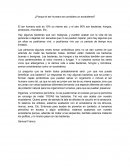 Porque el ser humano se considera un ecosistema